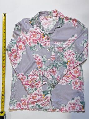 Papinelle Ava Floral Cozy Pajama Set Women's Size Small